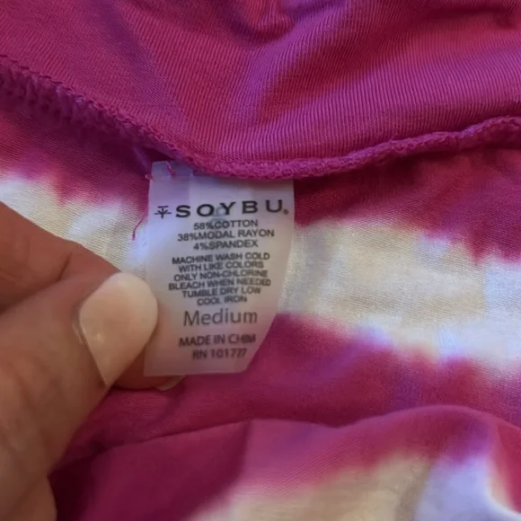 EUC Soybu pink and white skirt - Picture 3 of 3